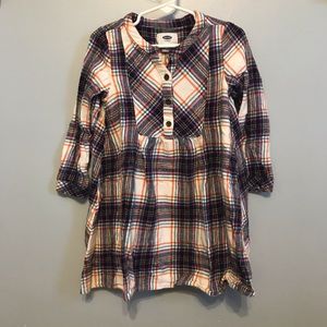 Flannel dress